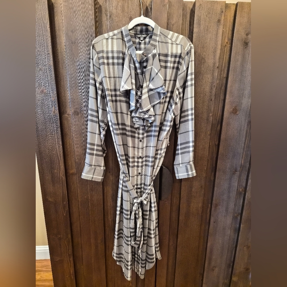 Lauren Midi Plaid Dress